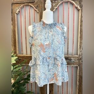 **Hayden - Ruffle Sleeve Top